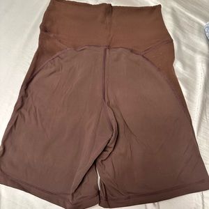 Brown Aerie Offline Biker Shorts